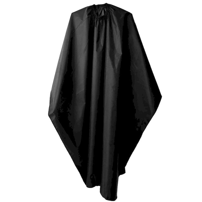 Sedia da salone in pelle sintetica nera, regolabile in altezza, monoposto