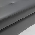 Panca Contenitore – Lino / Pelle, Vari Colori, 1 Posto