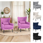 Poltrona a pozzetto in velluto trapuntato, Blu marino / Grigio / Bianco / Nero / Rosa, Posto singolo