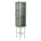 Divano componibile a L in velluto a coste con chaise longue reversibile — Grigio / Beige / Marrone rossiccio / Verde