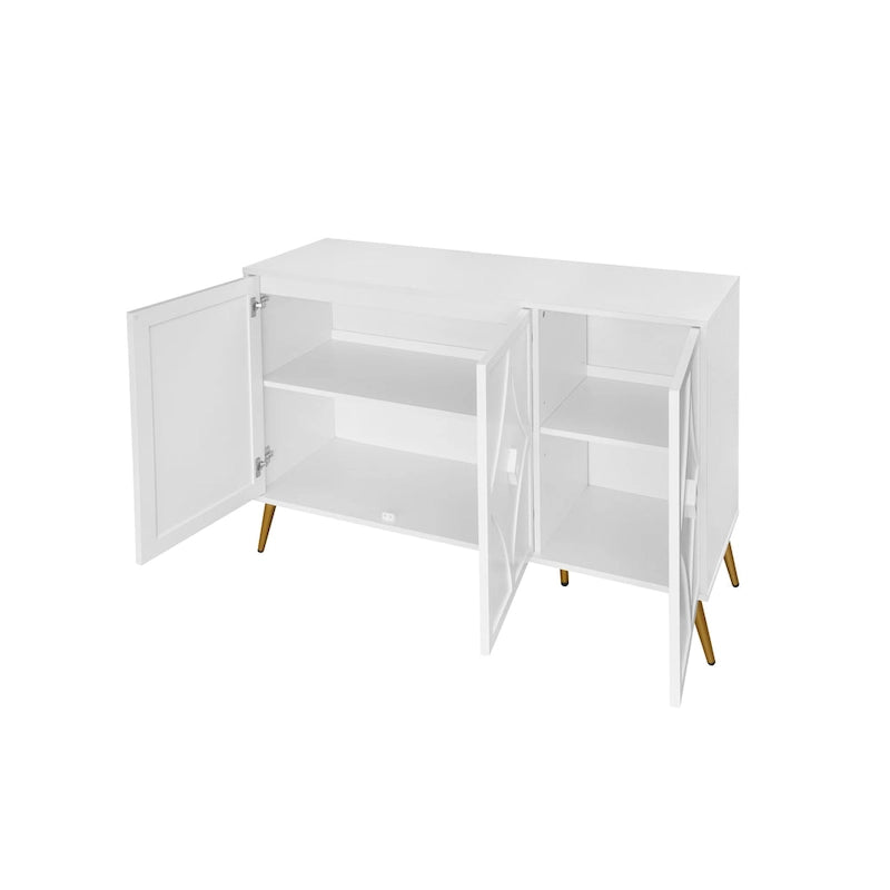 Divano componibile a L in velluto a coste con chaise longue reversibile — Grigio / Beige / Marrone rossiccio / Verde