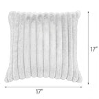 Set Divano Chaise Longue in Cotone Felpato, 2 pezzi, Colori Multipli, 2 o 4 Cuscini