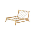 Poltrona a sacco – Bianco/Marrone chiaro/Nero, Convertibile 3 in 1, 1 Persona