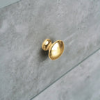 Armadio Aperto con 2 Aste Appendiabiti e 3 Cassetti, Bianco / Grigio / Marrone