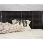Letto a piattaforma in similpelle marrone, stile moderno a basso profilo, adatto a 1–2 persone