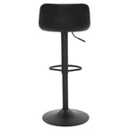 Sgabelli da bar girevoli in pelle sintetica bianchi e neri, set da 2 / set da 4