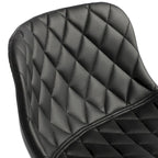 Sgabelli da bar girevoli in pelle sintetica bianchi e neri, set da 2 / set da 4