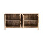 Credenza a quattro ante marrone medio 72x16x34