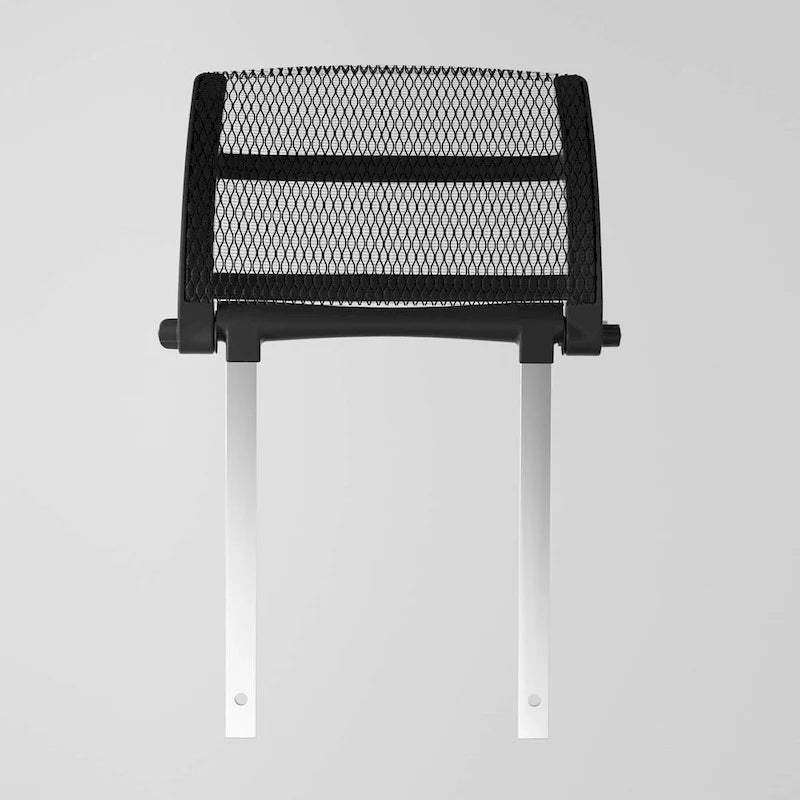 Sedia da ufficio ergonomica con schienale alto in rete – blu / bianca / grigia / marrone, 1 posto