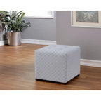 Pouf quadrato trapuntato Merton Transtional