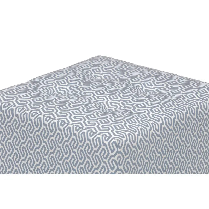 Pouf quadrato trapuntato Merton Transtional