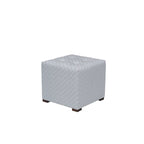 Pouf quadrato trapuntato Merton Transtional