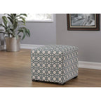 Pouf quadrato trapuntato Merton Transtional