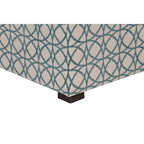 Pouf quadrato trapuntato Merton Transtional