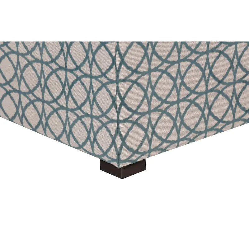 Pouf quadrato trapuntato Merton Transtional