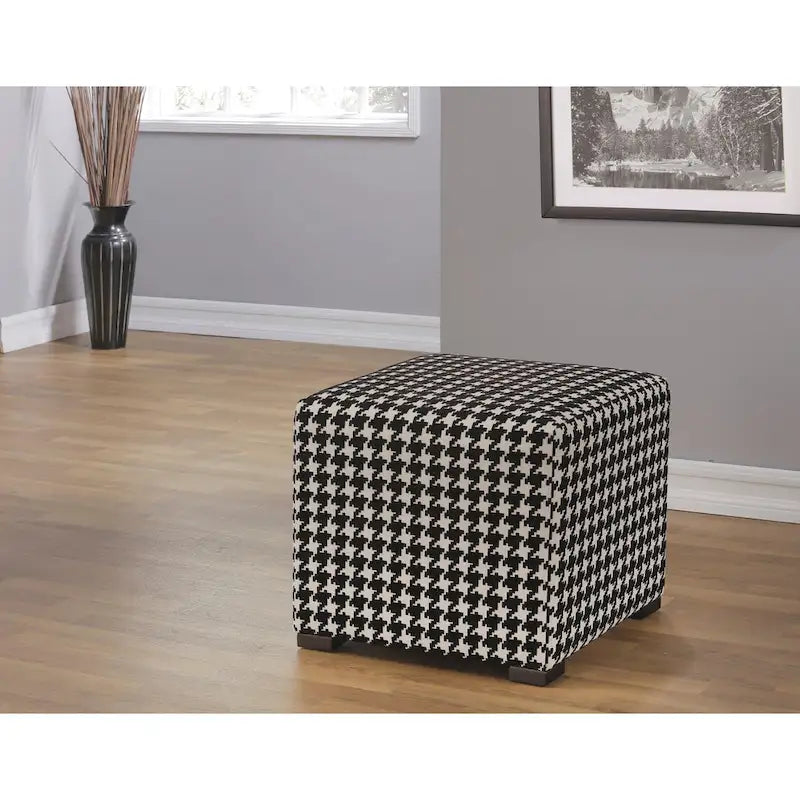 Pouf quadrato trapuntato Merton Transtional