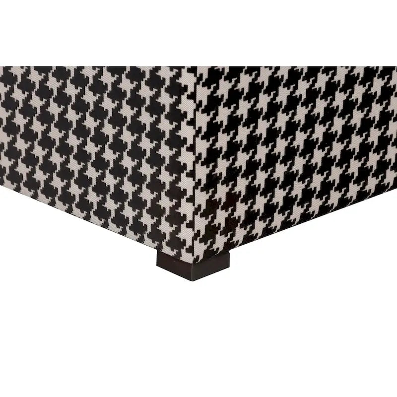 Pouf quadrato trapuntato Merton Transtional