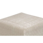 Pouf quadrato trapuntato Merton Transtional