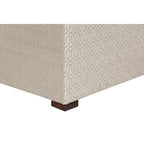 Pouf quadrato trapuntato Merton Transtional