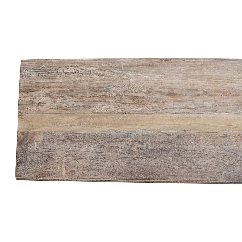 Consolle in Legno Naturale di Recupero, 72"L x 13"P x 32"H