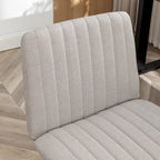Sedia girevole da ufficio in tessuto, regolabile in altezza, 1 posto – Grigio / Blu / Beige